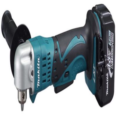 Makita DDA350RTJ Perceuse-visseuse coudée 1 vitesse mandrin à clé 10 mm 2 piles 18 V - vue 3