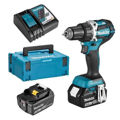 Perceuse Visseuse Makita DDF484RTJ – 18 V, 2 Batteries 5 Ah, Coffret Inclus - vue 5