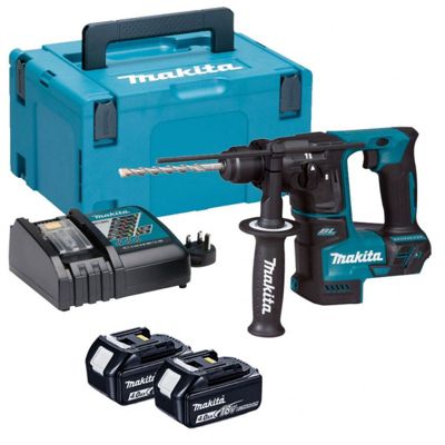 Perforateur SDS Plus 18V LXT 1 2 J 2x4 0 Ah en MAKPAC MAKITA DHR171RMJ