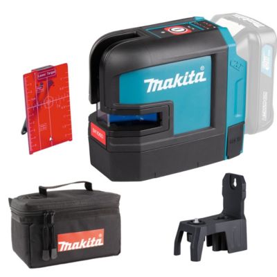 Makita Laser lignes et 4 points croix 25 m 12 V CXT - SK106DZ - sans batterie ni chargeur en sacoche Rouge - vue 2