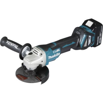 Meuleuse d'angle 18V LXT 125 mm (2x5,0 Ah) en MAKPAC  MAKITA DGA517RTJ