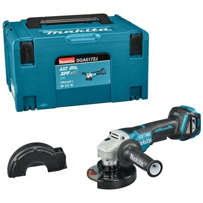 Meuleuse D'Angle Makita DGA517ZJ – 18V Li-Ion, Moteur Brushless, Ø125 mm - vue 3