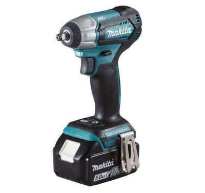 Makita DTW180RTJ Set clé à choc Li Ion 18V 2x batterie 5 0Ah dans MAKPAC 180Nm 38 moteur brushless