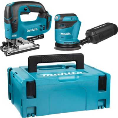 Pack 2 Outils Makita DLX2276J – DJV182Z + DBO180Z, Machines Nues - vue 3
