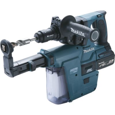 Marteau Perforateur Makita DHR243RTJW – 18V Li-Ion, 2J, Moteur Sans Charbon - vue 4