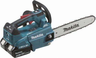 Tronçonneuse d'élagage 36V 2 x 18V Li Ion 30 cm MAKITA DUC306PT2B - vue 3