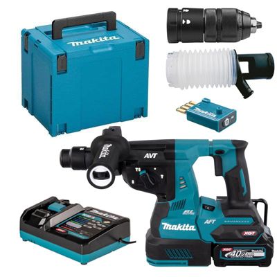 Perfo-Burineur SDS-Plus MAKITA HR002GM202 – 40V Max Li-Ion 4 Ah 28 mm - vue 4
