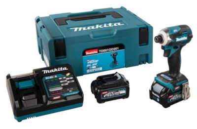 Visseuse À Chocs Makita TD001GD201 – 40V Li-Ion 220 Nm avec 2 Batteries - vue 3