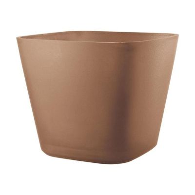Pot de fleurs carré DEROMA Origin 12 cuite - vue 3