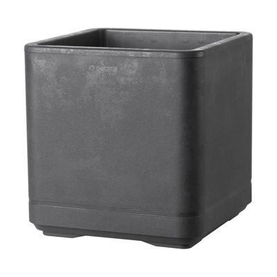Pot de fleur Cube DEROMA Cosmo A réserve d'eau Roulettes 38 cm - vue 5