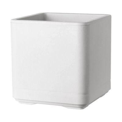 Pot de fleur Cube DEROMA Cosmo A réserve d'eau Roulettes 38 cm - vue 4