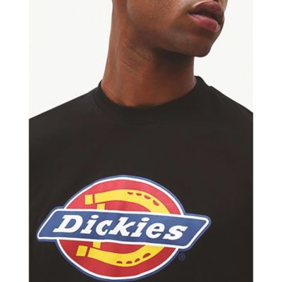 Dickies T-Shirt icon logo noir, Taille S pour homme