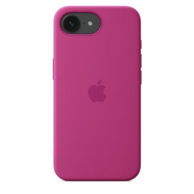 Apple Coque en silicone pour iPhone 16e – Fuchsia (brand) iPhone 16e Rose - vue 4