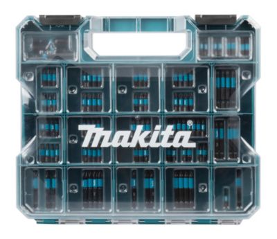 Coffret dembouts 100 pcs + compartiments de rangement MAKITA E 24826 - vue 3