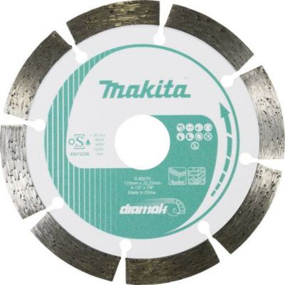Makita D 80070 Disque à tronçonner diamanté Diamètre 115 mm Ø de perçage 22.23 mm Béton Tuile Brique silico calcaire - vue 2
