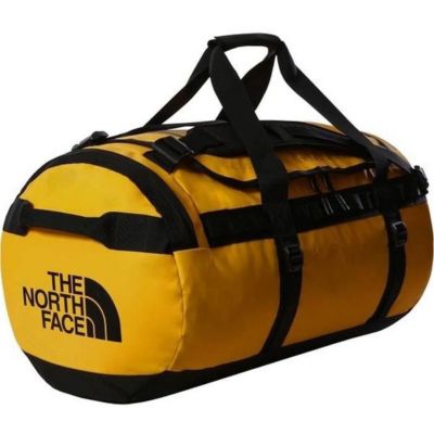 Sac de sport The North Face Base Camp Duffel M 71L jaune noir 35,5 x 63,5 cm