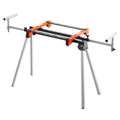 VEVOR Support scie onglet universel 136.1kg pliable acier hauteur réglable.