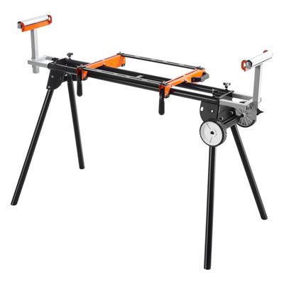 VEVOR Support scie onglet universel 249.5kg pliable acier hauteurlongueur réglable.