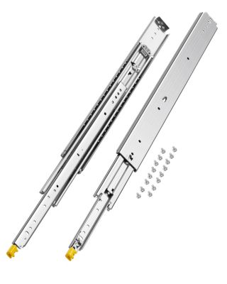 VEVOR Glissière de tiroir à extension complète 1 paire 762 mm avec verrouillage