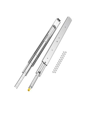 VEVOR Glissière de tiroir à extension complète 1 paire 1016 mm roulement billes