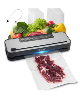 Vevor Machine Sous Vide Alimentaire 100w, Scellage Air Auto 5 En 1 Compacte 60 Kpa, 10 Sacs - vue 2