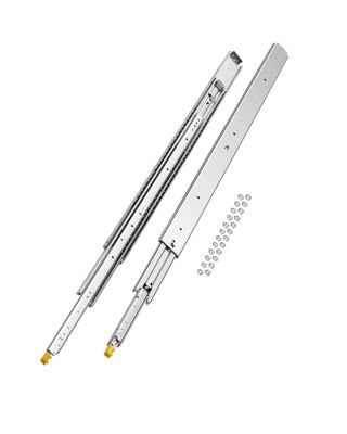 VEVOR Glissière tiroir extension complète 1219 mm 1 paire charge 226 8 kg.