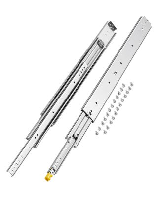 VEVOR Glissière de tiroir à extension complète 1 paire 812 mm roulement billes