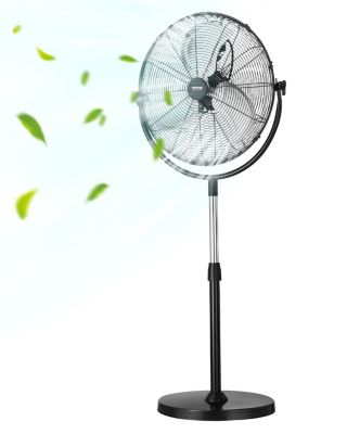 Vevor Ventilateur Pied Industriel 425 Mm 4200 Cfm. Hauteur Réglable 3 Vitesses . - vue 2