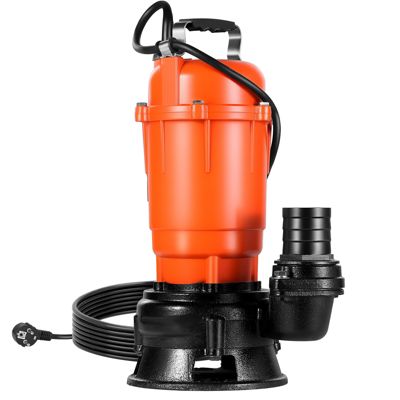 VEVOR Pompe Submersible Eaux Usées 18000 /h Hauteur de Levage 10 Fonte
