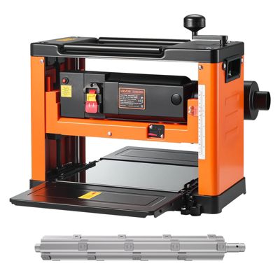 VEVOR Raboteuse Électrique 2 Lames pour Bois Dur et Tendre Largeur 33 cm - vue 3