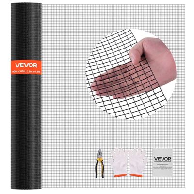 VEVOR Grillage Métallique Revêtement Vinyle Maille 1 27 cm 152 cm x 30 5
