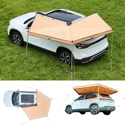 VEVOR Auvent 270 Degrés Voiture Latéral Rétractable 3 19x2 1 Imperméable UV50+ - vue 10