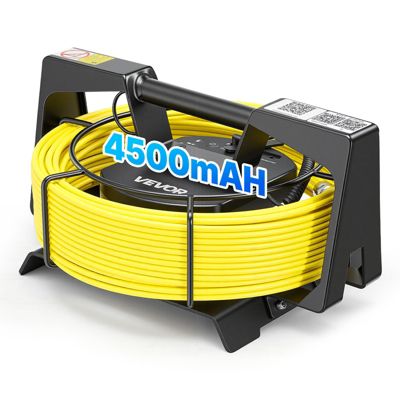 VEVOR Endoscope Caméra Wi-Fi Caméra Inspection Canalisation Câble 30 m IP68 LED