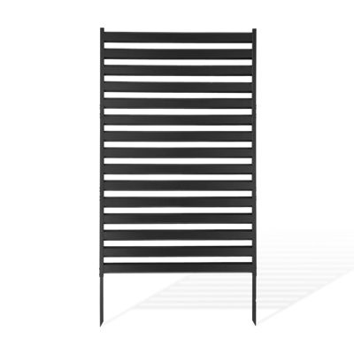 VEVOR Panneau Brise Vue Métal Paravent Extérieur 96 5x152 4 cm Hauteur Réglable