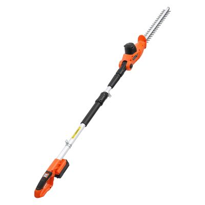 VEVOR Taille haie Électrique sans Fil à Batterie Télescopique 20 V Lame 457 2 mm