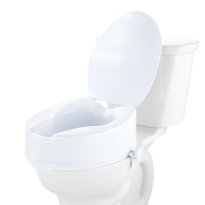VEVOR Rehausseur toilette universel hauteur 150 mm. Charge 136 kg PP résistant. Personnes âgées.