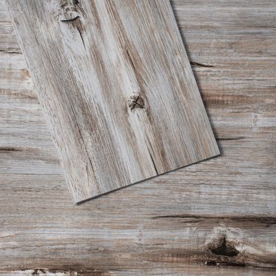 VEVOR Revêtement sol vinyle auto adhésif 914x152 mm 36 pièces grain bois vintage. À décoller coller.