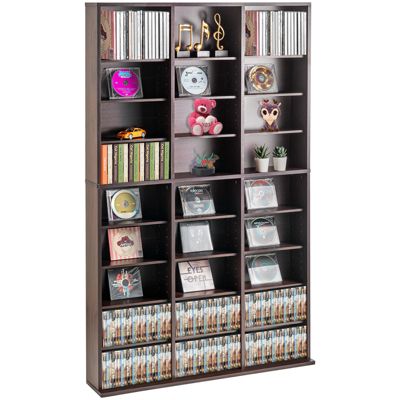 VEVOR Armoire rangement CDDVD 27 compartiments 9 couches 756 CD. .