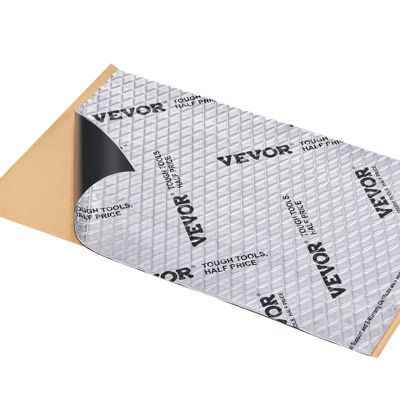 VEVOR Tapis isolation phonique 2 mm 3 3 m² caoutchouc butyle. Voiture.