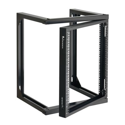 VEVOR Rack de Serveur Mural Support de Réseau à Cadre Ouvert 12U Charge 68 kg