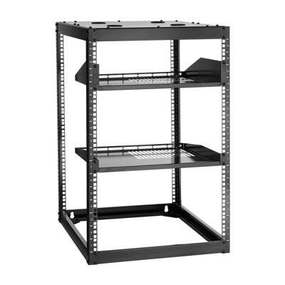 VEVOR Rack Serveur Réseau Cadre Ouvert 16U Autoportant Mural Profondeur 585 mm