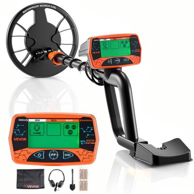 VEVOR Détecteur de Métaux Adulte Professionnel 203 2 mm Bobine Recherche Étanche