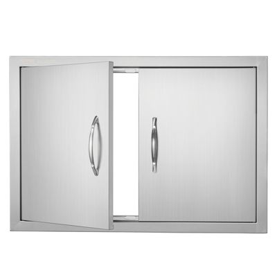 VEVOR Porte d'Accès pour Îlot Barbecue 71 1x48 2 cm Porte de Cuisine Extérieure