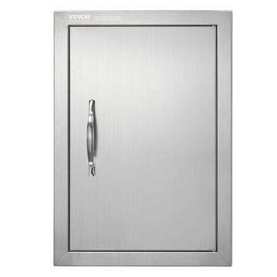 VEVOR Porte d'Accès pour Cuisine Extérieure en Inox Porte Simple 355x508 mm