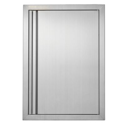 Porte dAccès pour Barbecue VEVOR Porte de Cuisine Extérieure Simple de 432x610 mm pour Îlot de Barbecue Station de Grillades