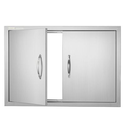 VEVOR Porte d'Accès pour Cuisine Extérieure en Inox 774x533x45 mm Barbecue