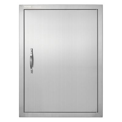VEVOR Porte d'Accès pour Cuisine Extérieure en Inox Porte Simple 508x686 mm