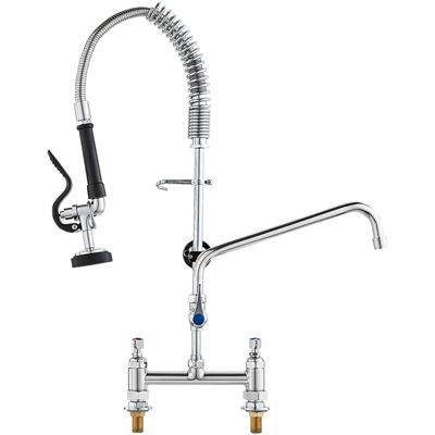 VEVOR Robinet cuisine commercial pulvérisateur pré rinçage 660 mm bec pivotant 305 mm.