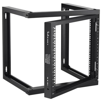 VEVOR Rack serveur cadre ouvert 9U montage mural charge 68 04 kg 530x450x520 mm.
