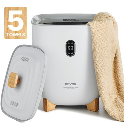 VEVOR Chauffe Serviettes 25 Température Réglable avec Minuterie et Affichage